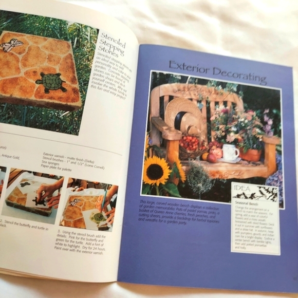 70 Garden Decorating Ideas By Leisure Arts Color Photos 60 Pages Inspiration - Picture 9 of 15